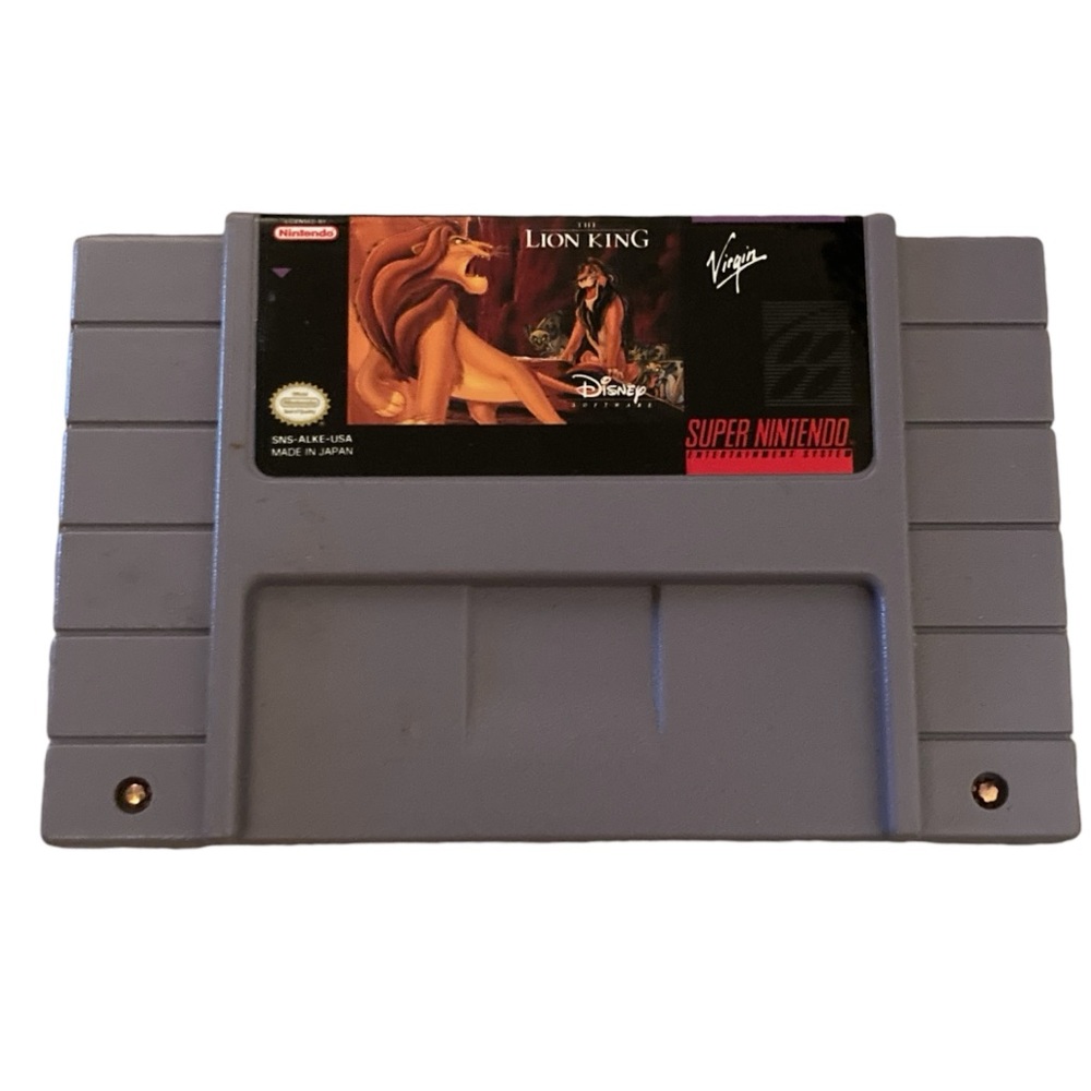 Disney Lion King SNES Super Nintendo Video Game